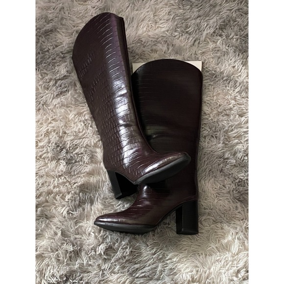 Women's Cairo Knee-High Boots NWT – A New Day Brown 10 - Picture 4 of 5